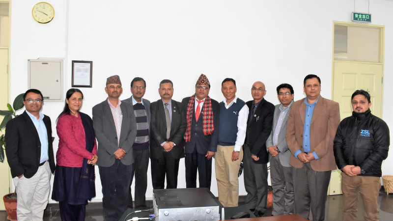 Heads of Conservation partners meet NTNC new Member Secretary | The ...